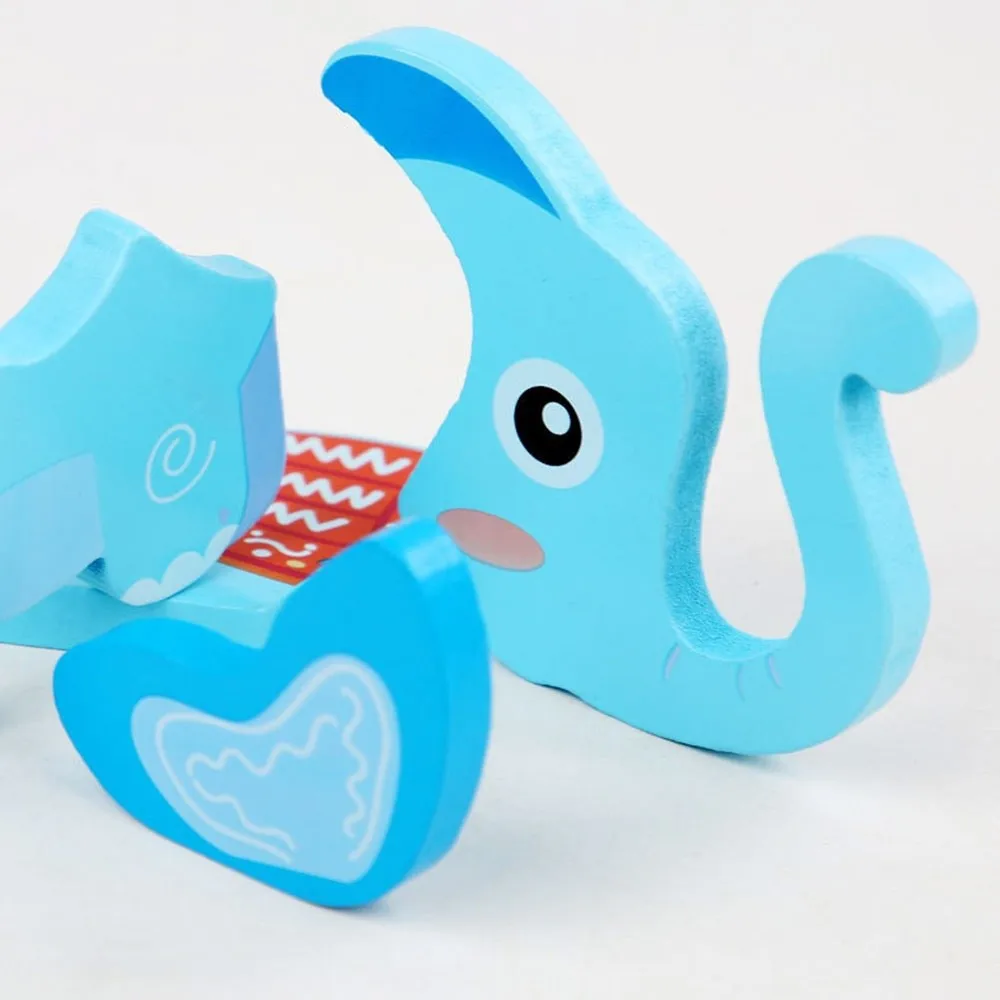 

New 3D Wooden Puzzles Safe Portable Animals Cognitive Jigsaw Puzzle Cute Animal Series Intelligence Puzzle Children