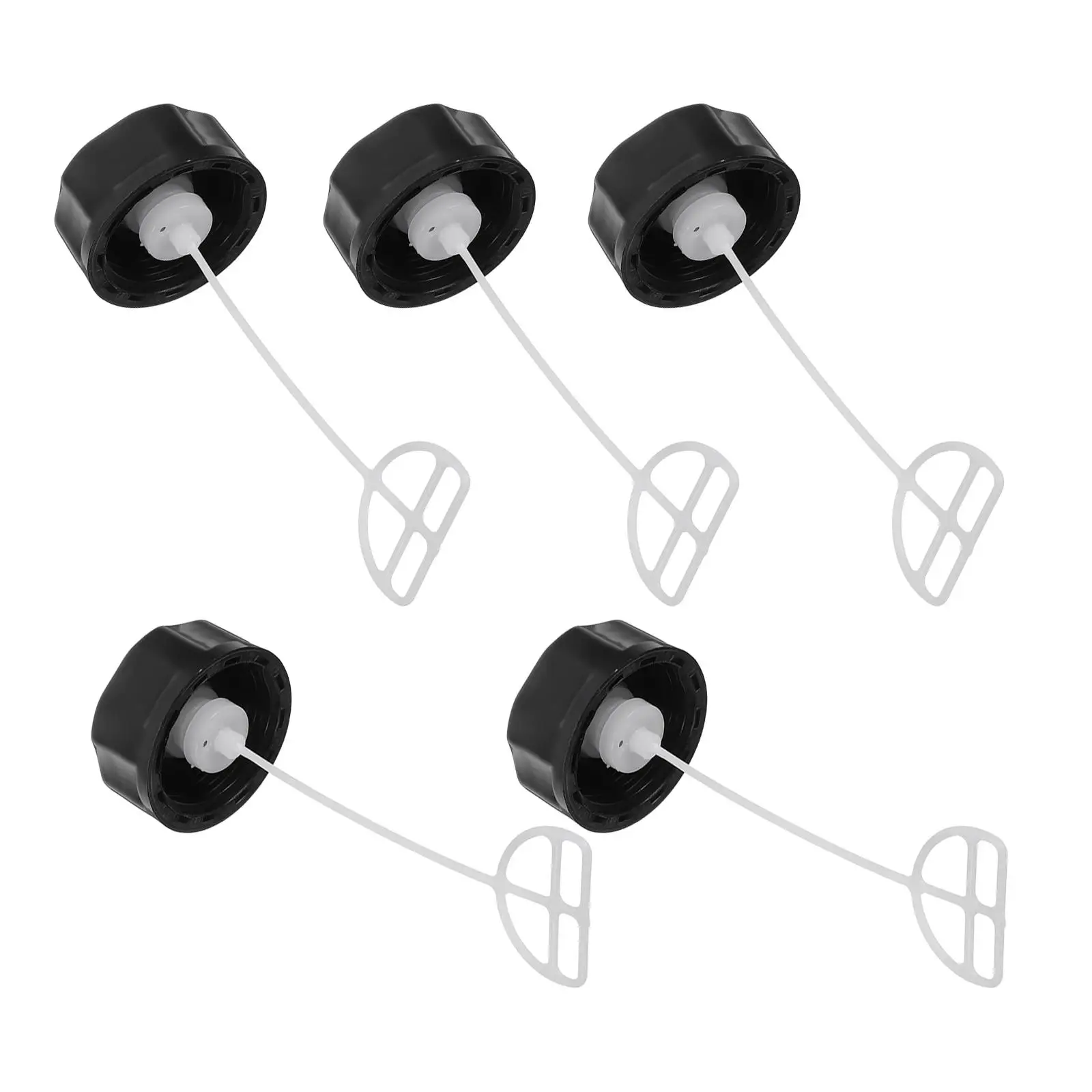 5-teiliger Rasenmäher-Tankdeckel, Ersatz für Tank, Rasenmäher-Pumpenabdeckung, Kunststoffkappen