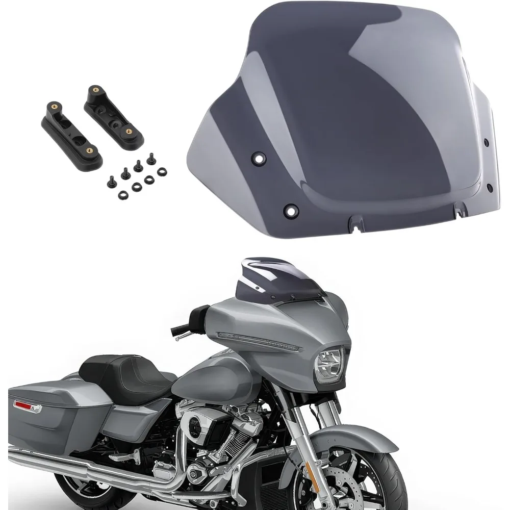 

14" windshield for harley street glide cvo flhxse 2023-2024 wind shield windscreen air deflector compatible for harley street gl