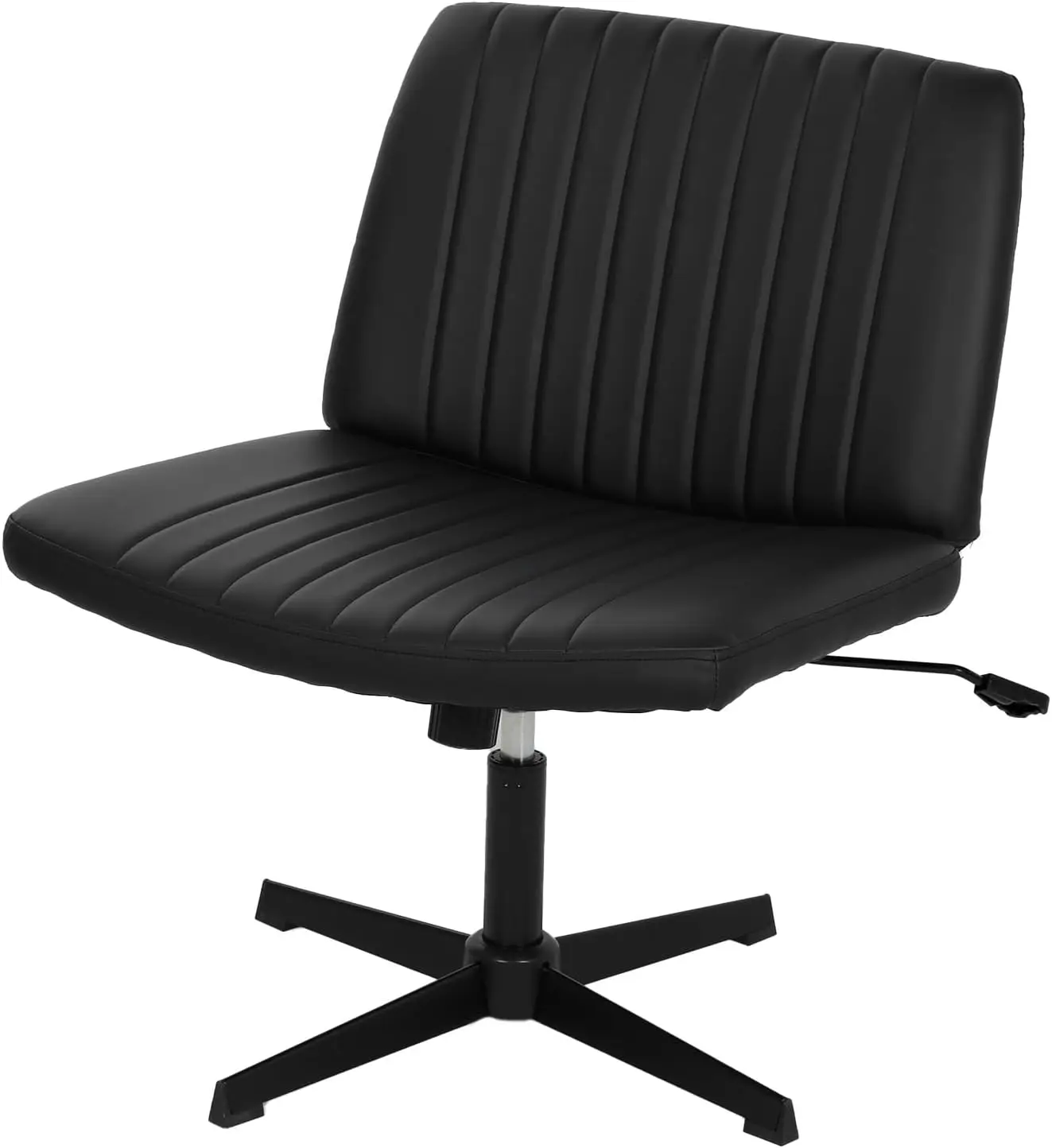 

Офисное кресло BestOffice Criss Cross без подлокотников, с перекрестными ножками, без колесиков, широкое, регулируемое, поворотное, для компьютера и работы за столом