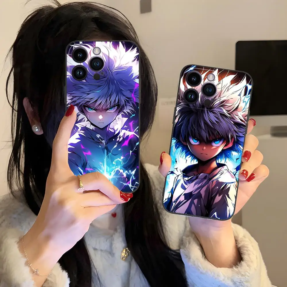 

Чехол для мобильного телефона Hunter Killua для iPhone 17, 16, 15, 14, 13, 12, 11 X XR XS 8 7 Air Pro Max Plus Mini, красочный чехол, красивый