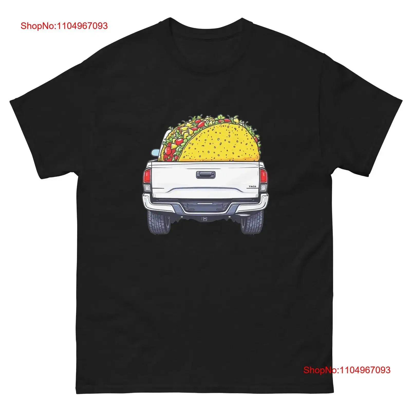 Taco Truck Bed T Shirt FunTaco Lovers Apparel Perfect for Foodies vintage Washed graphic Stretched homme Versatile