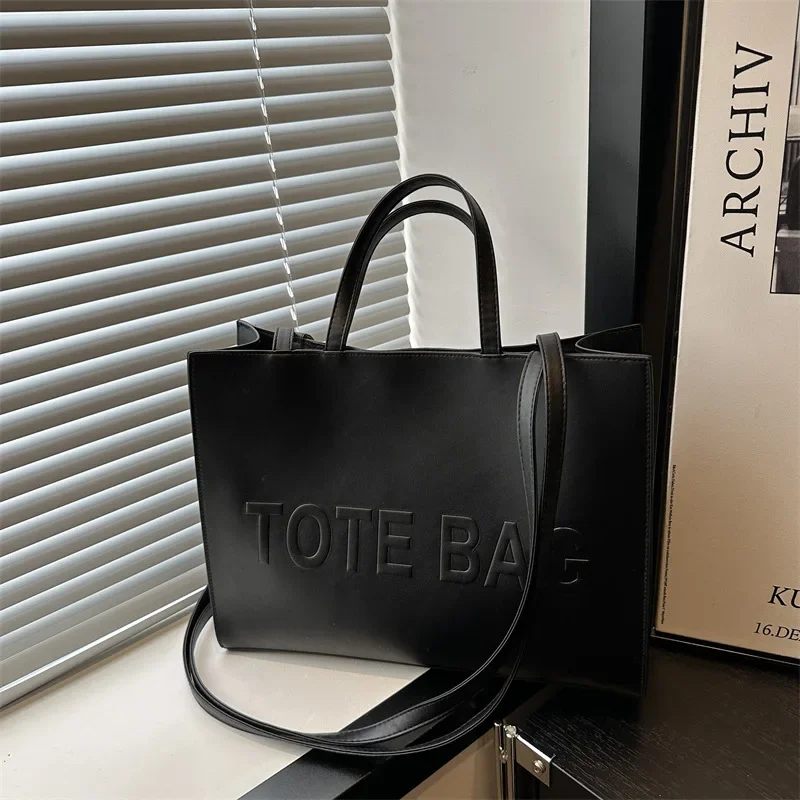 Bolsos de mano simples de cuero Pu Vintage para mujer, bolsos cruzados de un solo hombro a la moda informal, bolso de mano para mujer para ir de compras de trabajo