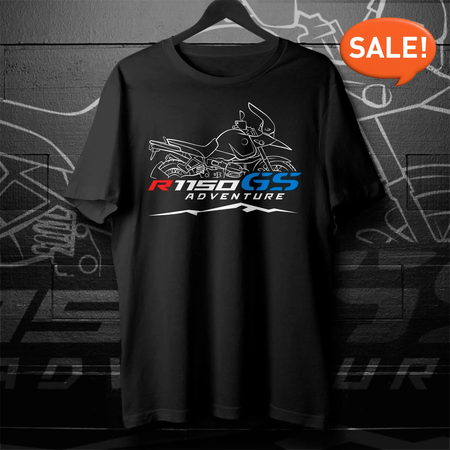 

Retro German R1150GS Adventure Motorcycle T-Shirt 100% Cotton O-Neck Short Sleeve Summer Casual Mens Tee Shirt Rider Streetwear