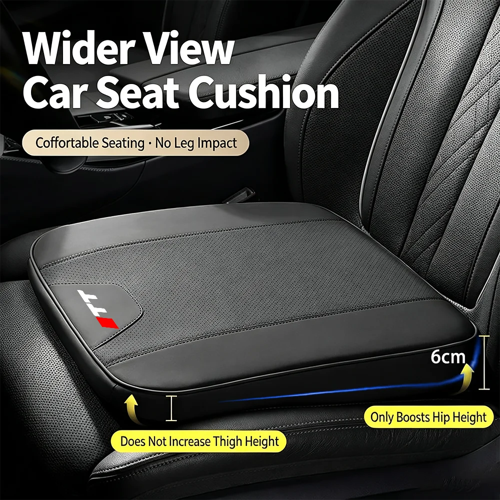 Car Booster Seat Cushion Height Boost Mat Breathable Seat Booster Ergonomic Sloping Seat Cover for Audi TT Interior Accessories