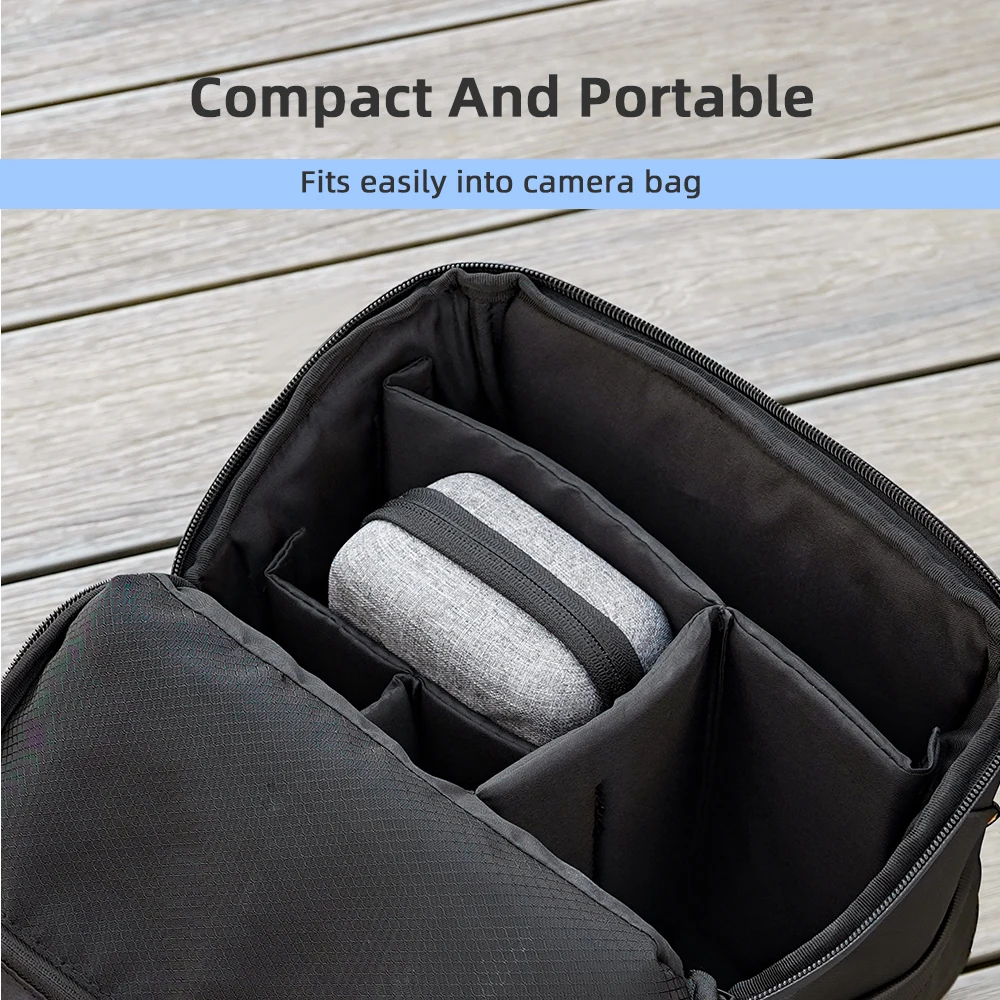 Lens Filter Pouch Case for 8 Circular Filters Up to 67mm Dustproof Storage Carrying Portable Case for Photography Accessory