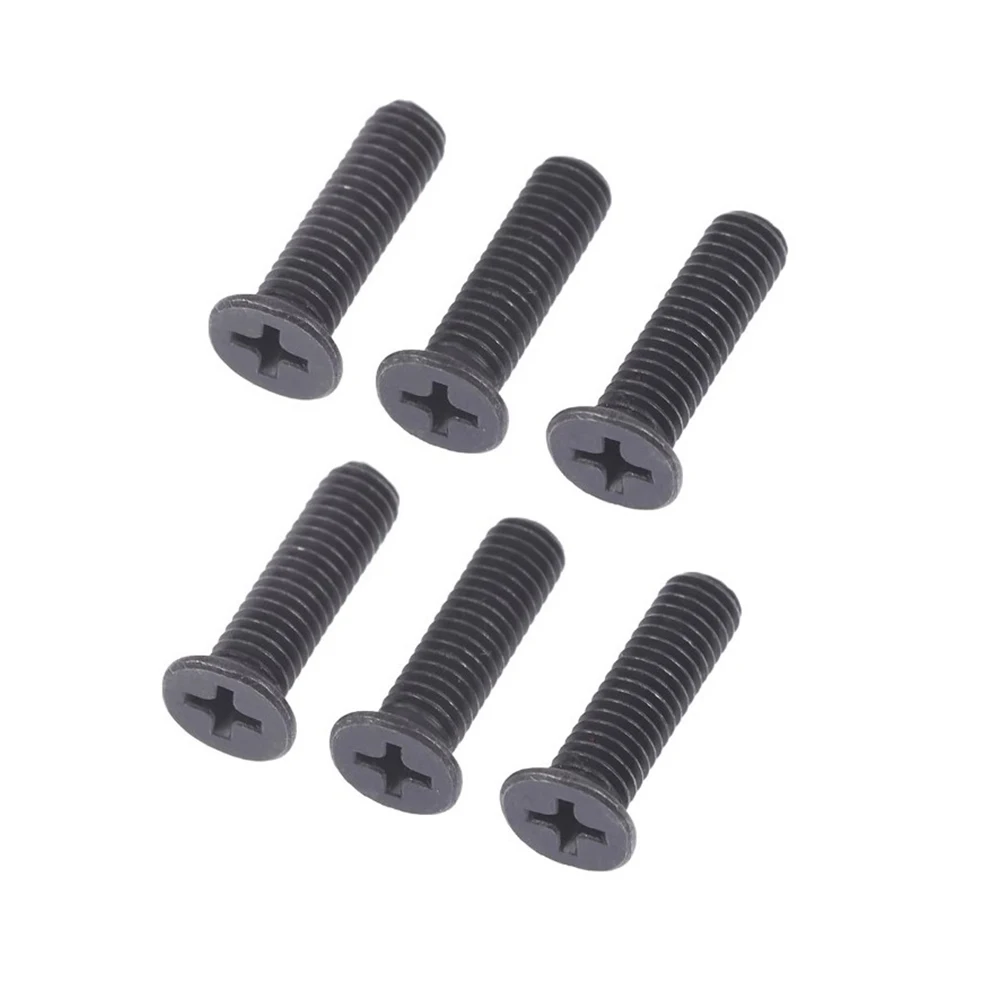 6Pcs Fixing Screw M5/M6 22mm Left Hand Thread For UNF Drill Chuck Shank Adapter Screw Electrical Drill Accessories