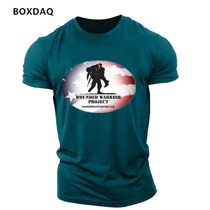 Military Style Men's Sports T-Shirts Short Sleeve 3D Printed Street Male Tee Summer O-Neck Casual Army Green Gym Sporty Tops