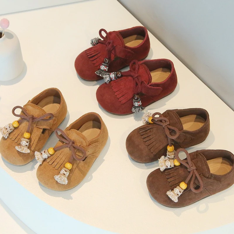 

Child Loafer 2025 Four Season New Child Flat Bottomed Board Shoe Casual Girl Non Slip Soft Sole Men Women's Versatile Shoes