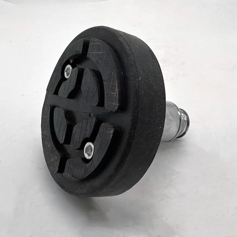 4PCs Car Lift Rubber Tray Adjustable Heightening Feet Pads Shaft Diameter 42mm