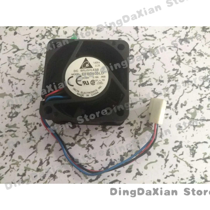 D 1PCS 5V 0.16A Double Ball Server Fan For DELTA EFB0405LD-ROO 40×40×20mm 4CM 4020