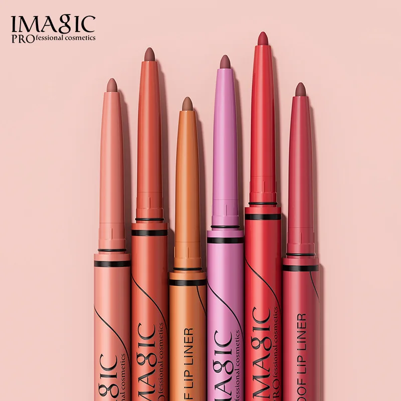 IMAGIC New Product Matte Lipliner Makeup Lipstick Lipliner Pencil    Long Lasting Lip Pen