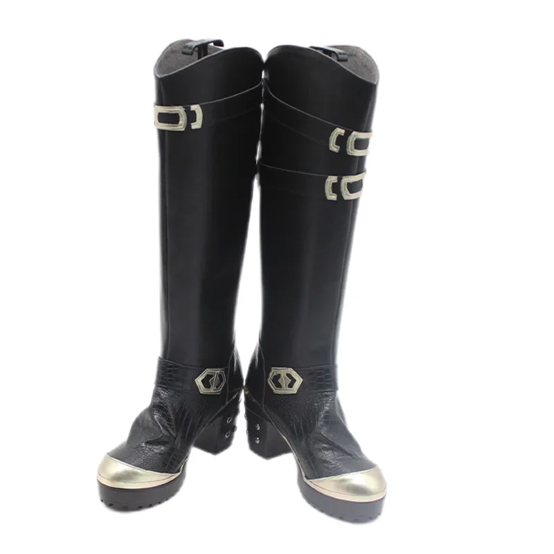 Rafayel Scarpe Cosplay Love and Deepspace Stivali Cosplay Accessori Anime Puntelli Scarpe in pelle PU Stivali di Halloween Realizzati su misura