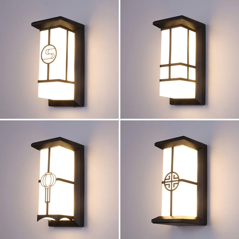 

Ac86-265v Bedroom Living Room Stairs Wall Light Ip65 LED Wall Lamp Outdoor Waterproof Garden Lighting Aluminum