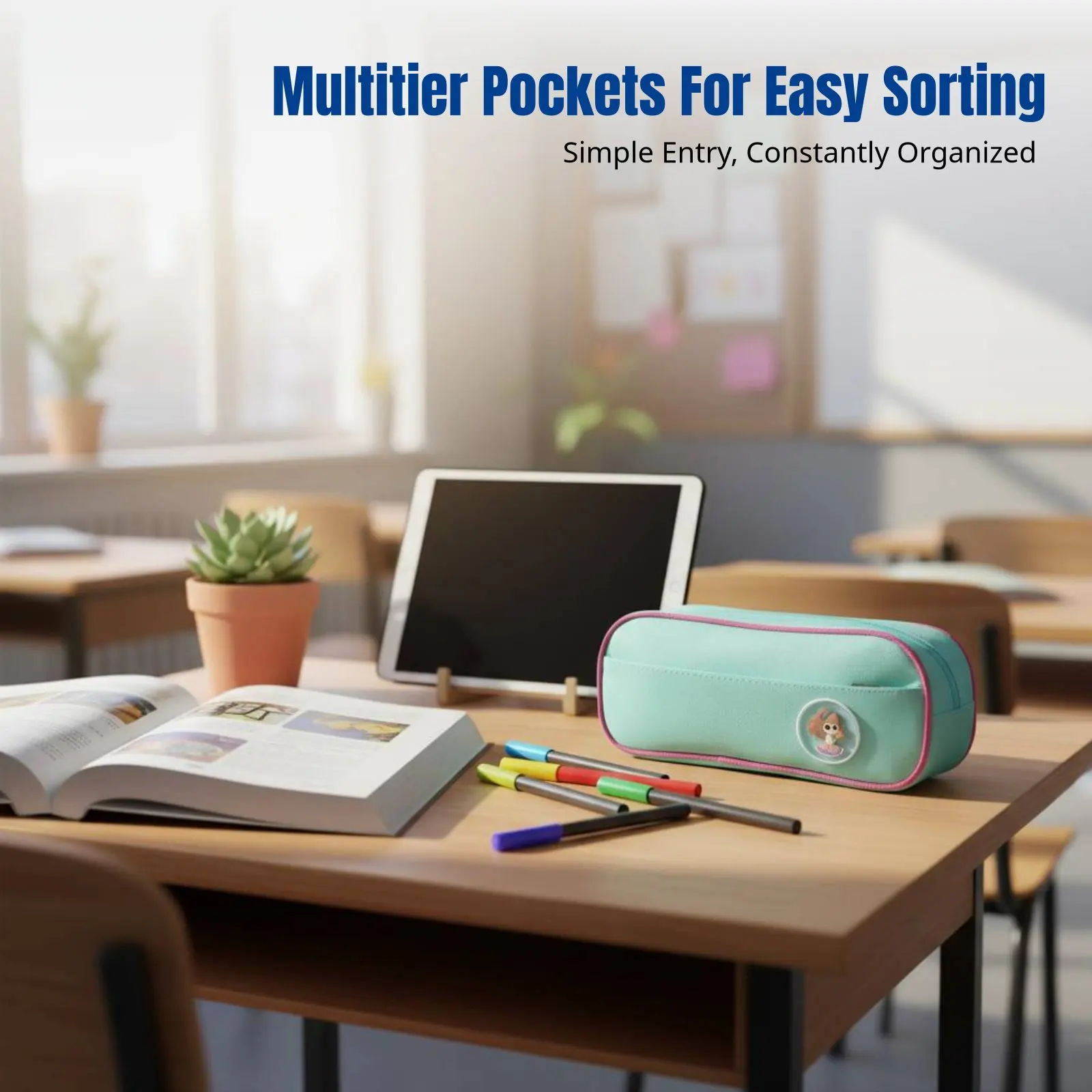 large-capacity-pencil-case-multi-functional-stationery-pouch-oxford-material-customizable-logo-cute-design-for-school