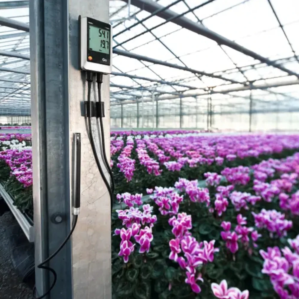 4-Kanal-Datenlogger Testo 176 H1 Digitaler Datenlogger für Temperatur und Luftfeuchtigkeit