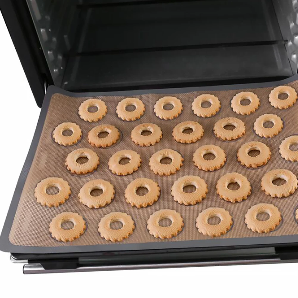

Macaron Baking Mat Heat Resistant Silicone Nonstick Food Grade Oven Sheet Dough Roll Pad Baking Tools for Pastry Cakes