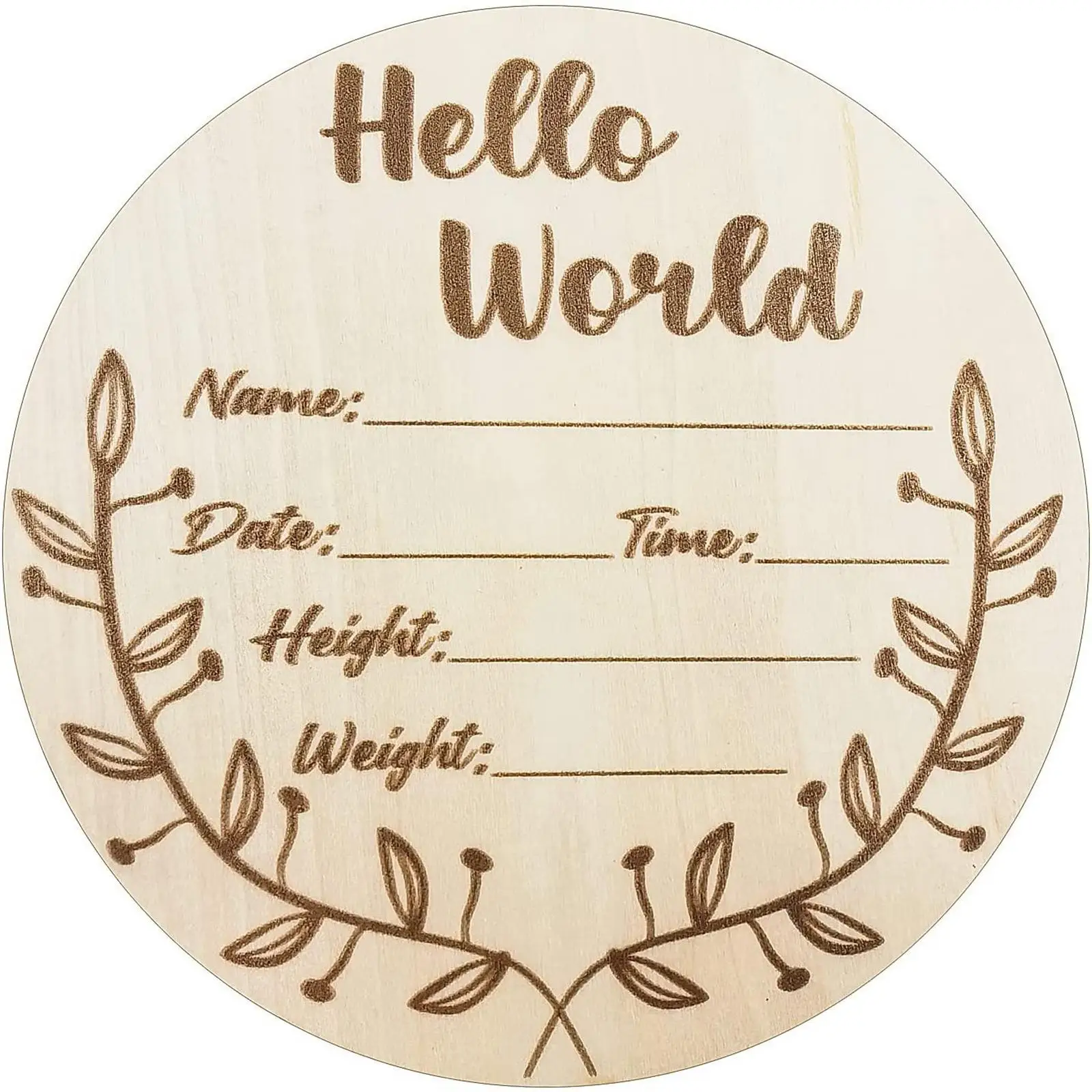 

18x Baby Milestone Discs Baby Monthly Milestone for Newborn Photography Props