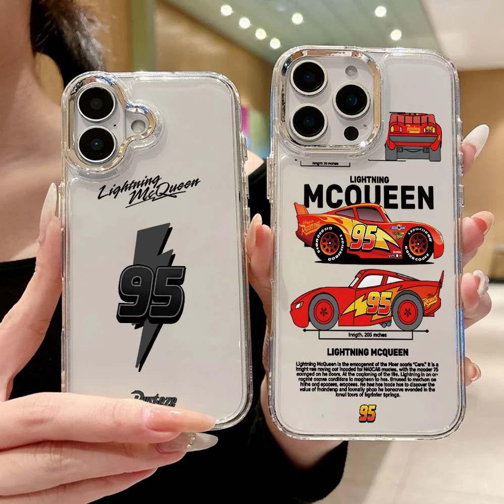Cute Cars McQueens Phone Case for Samsung Galaxy A57 A56 A36 A26 A06 A55 A35 A16 A54 A34 A25 A24 A15 A14 A05S A73 A53 A33 4G 5G