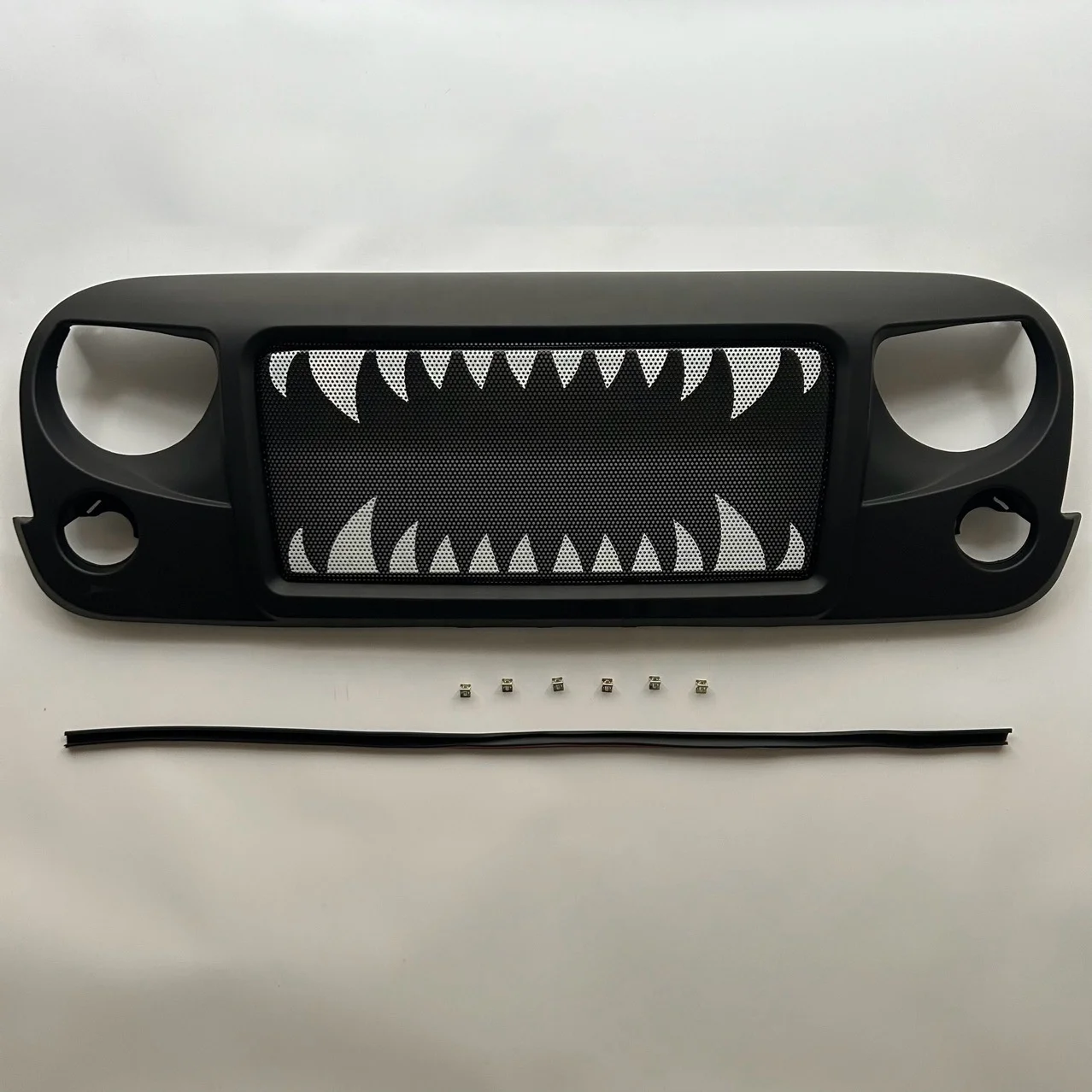 

Factory Price Grill Matte Black Grill For Jeep Wrangler JK 2007-2017 Car Grills