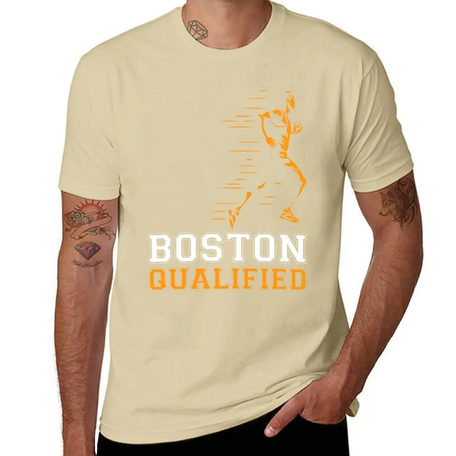 blondie t shirt aesthetic clothes men clothings New Boston 2024 Qualified For Runners & Supporters Of The Marathon T-Shirt image 3