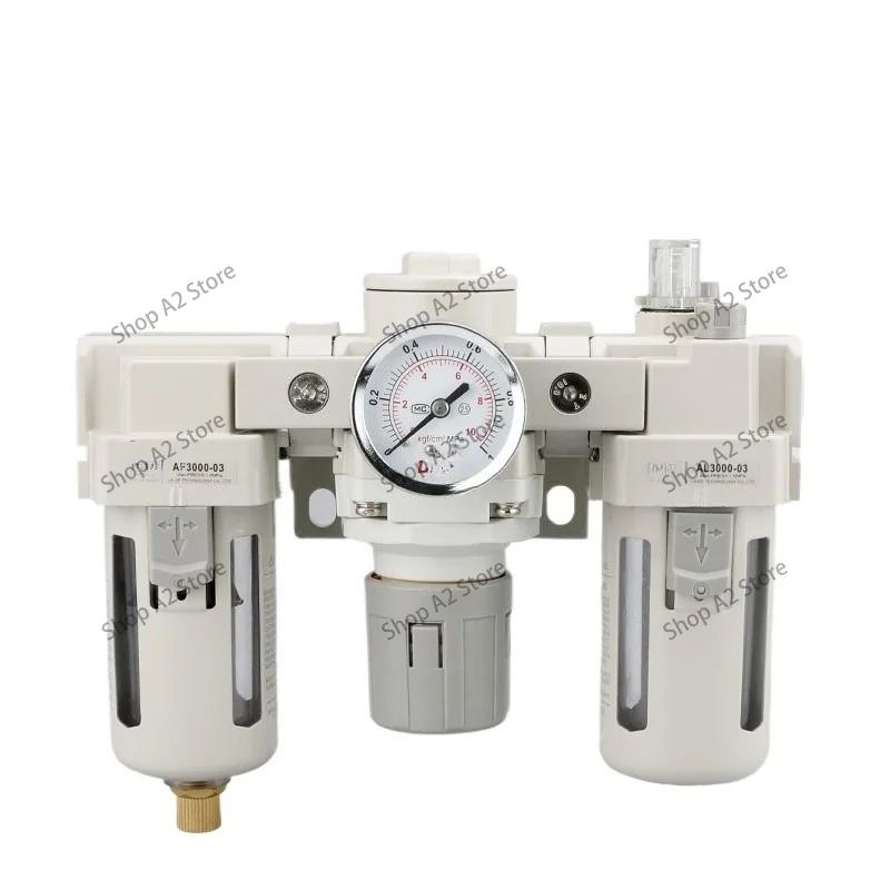 Triplex AC5000-06/10 oil-water separator filter air pressure regulating gas pressure reducing valve air source processor