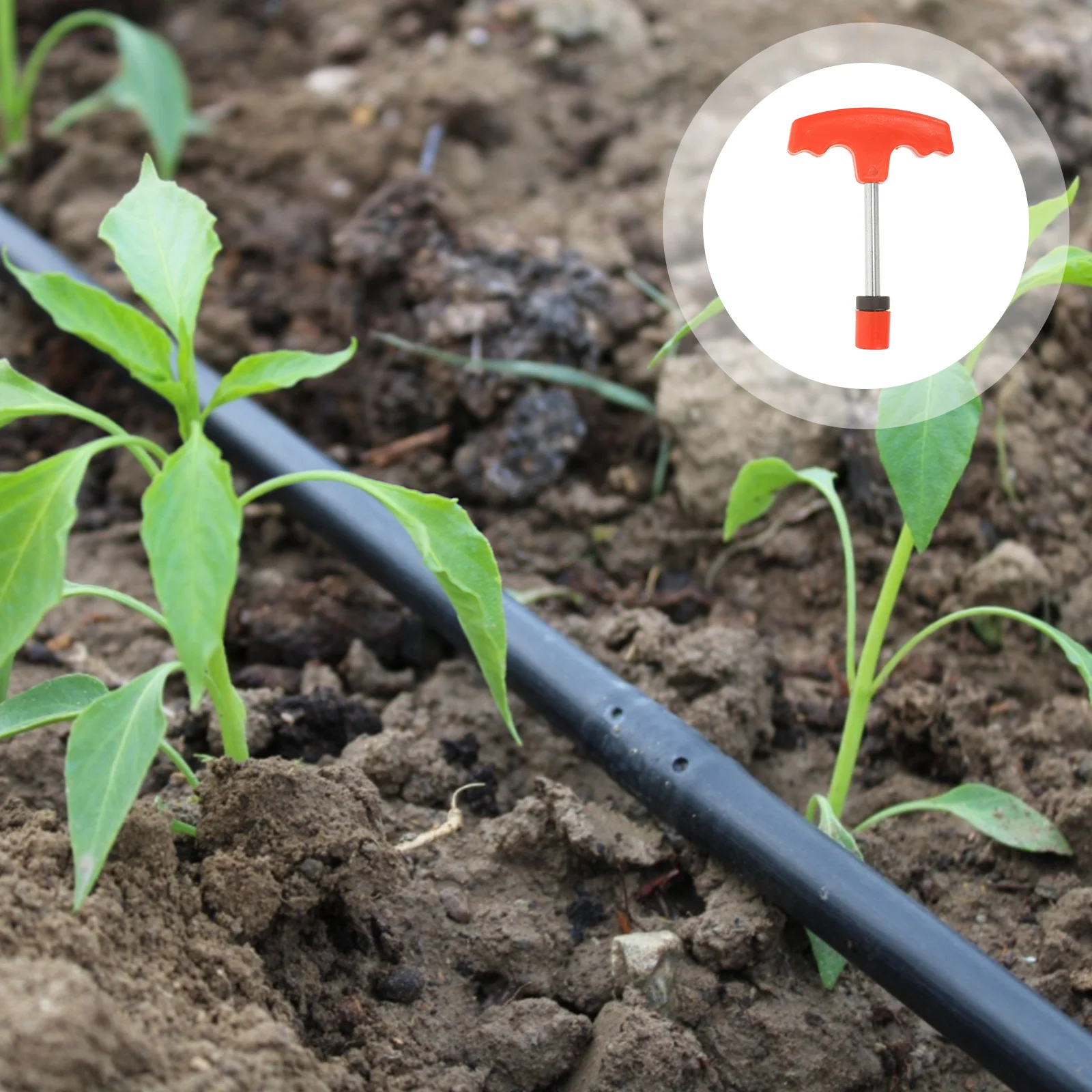 

Drip Irrigation Hole Puncher for Garden Tool Set - Easy Installation in Drip Tapes with Precise Hole Punching, Watering System