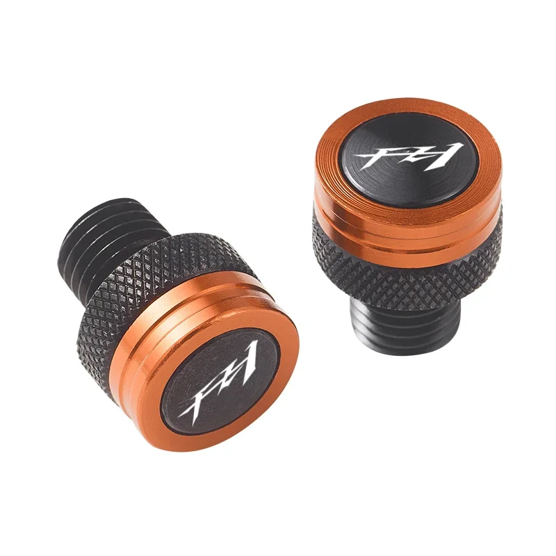 Tornillos de aluminio M10 x 1,25 para motocicleta, pernos, tapones para agujeros de espejo, tapa para YAMAHA FZ1 FZ1N FZ1S FZ 1N 1 FZ-1N FZ-1S Fazer, accesorios