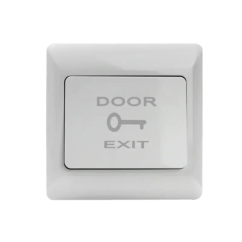 Door Exit Button Release Switch for Access Control System Electronic Door Lock NO NC COM Plastic Access Doorbell Push Button