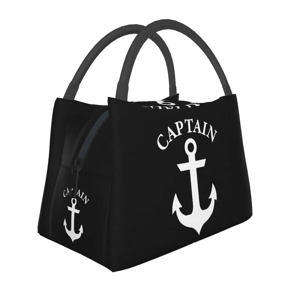 

I'm The Captain With Anchor Portable insulation bag for Cooler Food Office Pinic Container