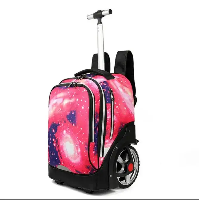 travel trolley bag large wheels School Rolling luggage backpack Bags for teenagers wheeled backpack bags for travel bag wheels