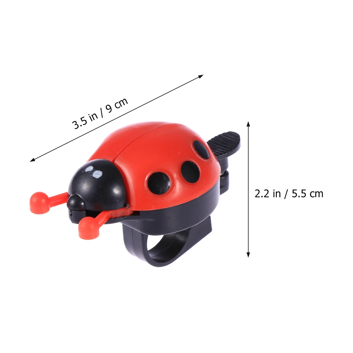 

Bicycle Bell Kids Cycling Handlebar Ladybug Bells Warning Ring Small Size Children Bike Easy Install Retro Style Durability