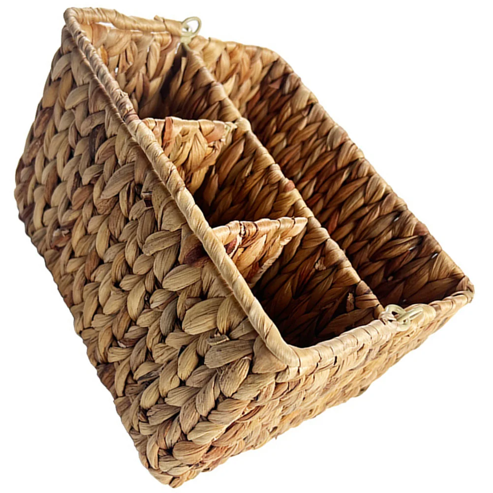 

Cutlery Storage Basket Organizer Woven Utensil Holder Countertop Kitchen Tableware Basket