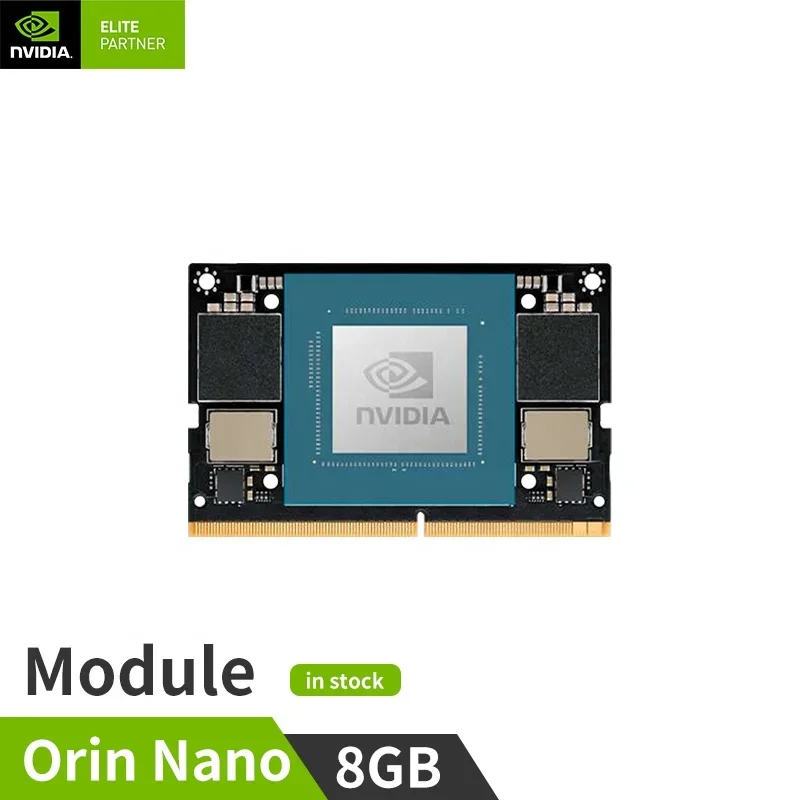 In Stock Realtimes Official Partner Nvidia Electronic Modules Nvidia Jetson Orin Nano Module 8GB (900-13767-0030-000)