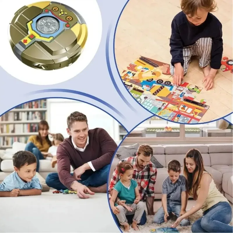 Antistress Robot Transformatie Fidget Spinner, Hand Spinner Speelgoed voor Stress Relief, Creatief Zintuiglijk Speelgoed voor Kinderen, Geschenken