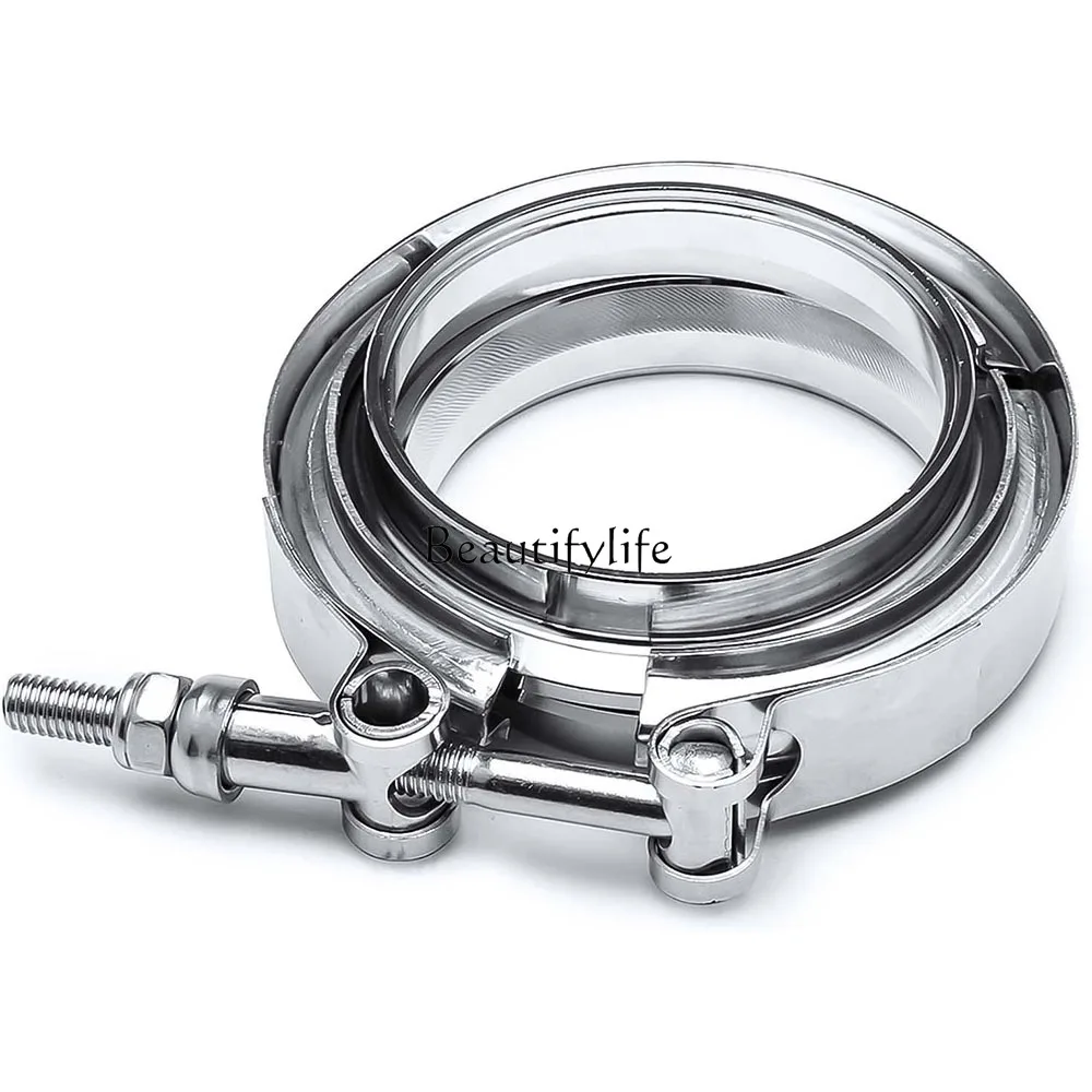 

Cross-border explosion exhaust pipe connector multi-inch V-shaped device clamp device, automotive general accessories