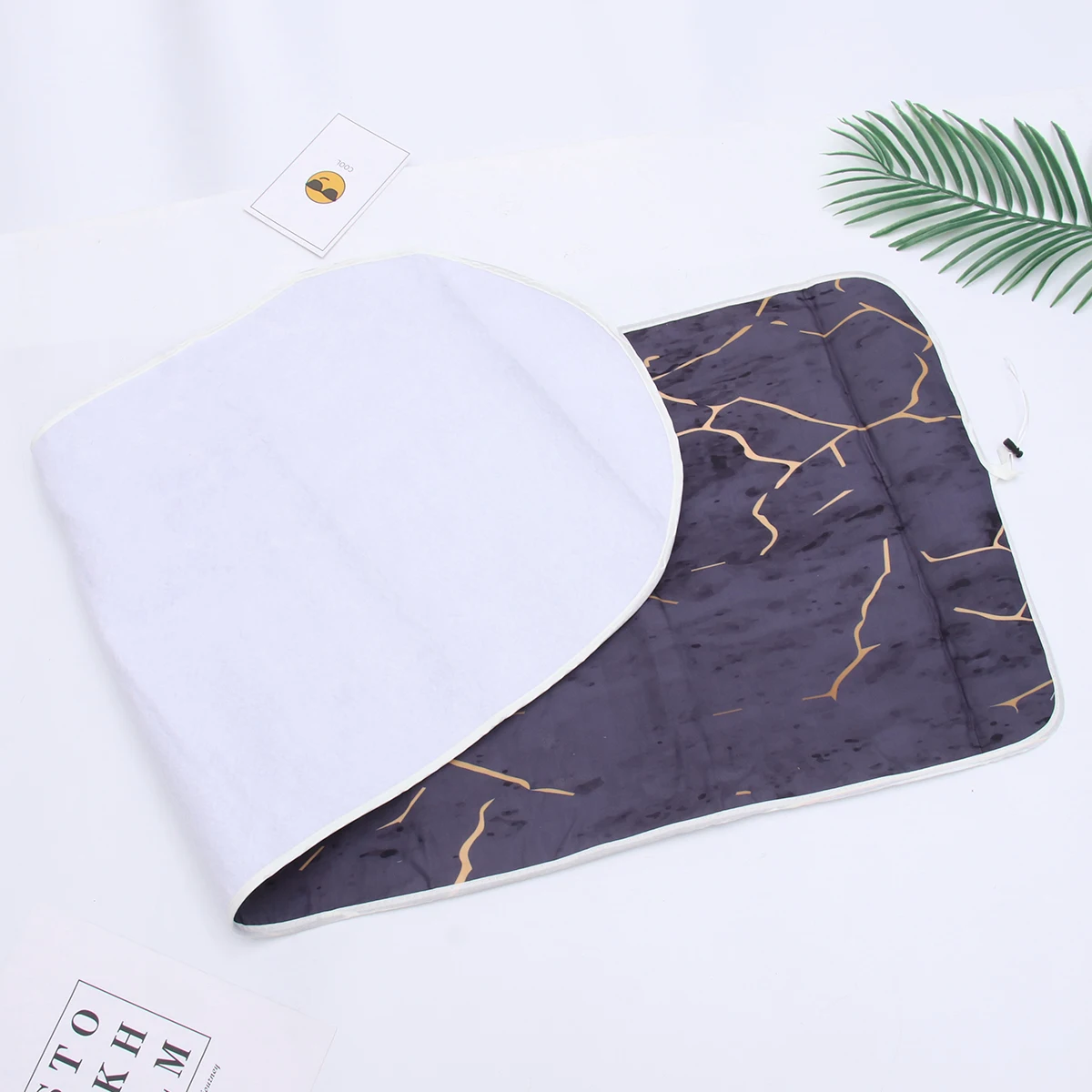 

Ironing Board Cover Marble Pattern Thick Pad Stain Resistant Extra Wide Fits Giant Boards Protection Sheet