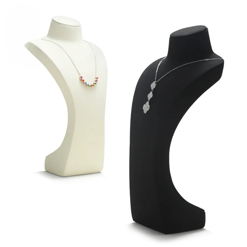 

High end necklace display stand, vertical portrait pendant, jewelry display, window display, jewelry display props