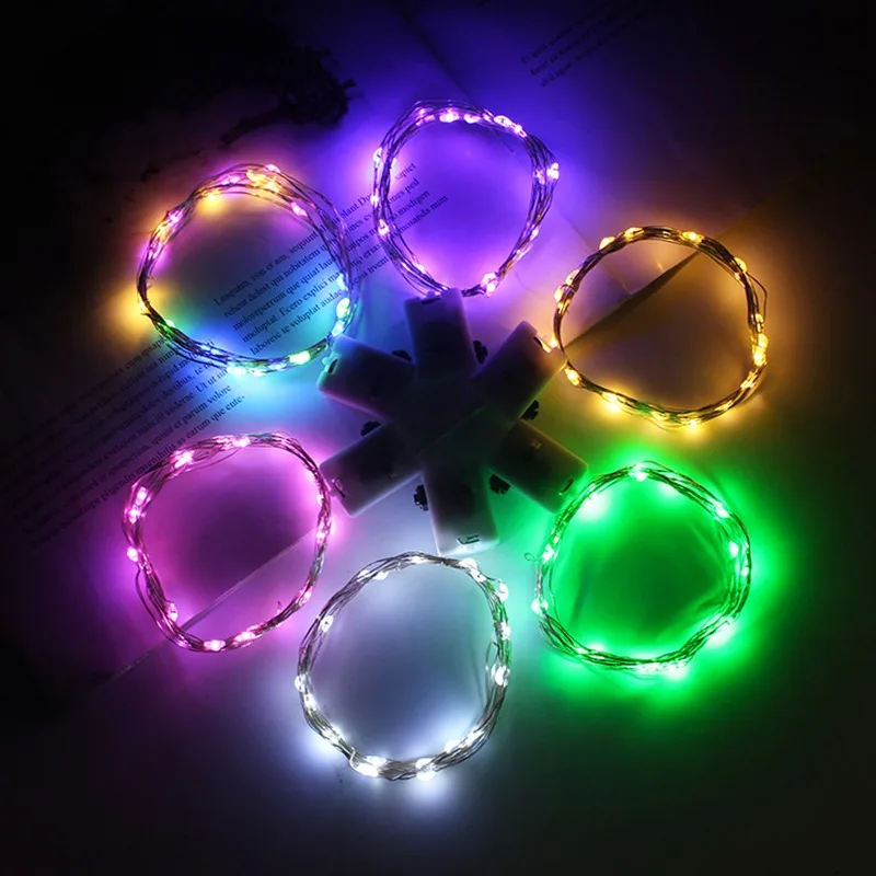 

Led Copper Wire Fairy Lights Usb Powered Led String Lights Holiday Outdoor Lamp Garland For Christmas Party Wedding Decor