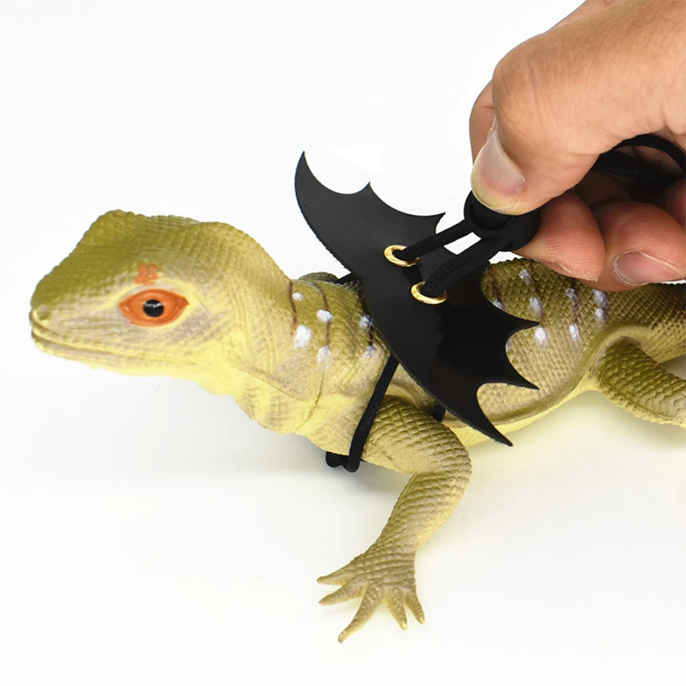 

2PCS Adjustable Reptile Leash Small Animal Harness Rope Lizard Tethering Supplies Pet Dragon Lead Premium Quality