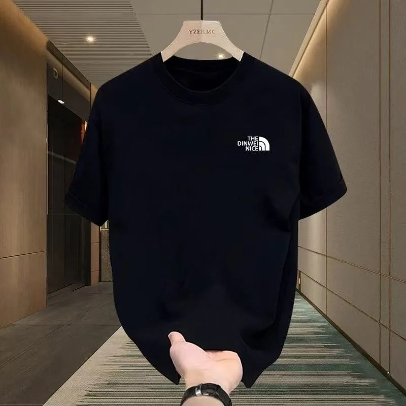 

2025 Summer Classic T-shirt Designer Fashion High-end Brand Pure Cotton High-quality Unisex T-shirt Harajuku Men's