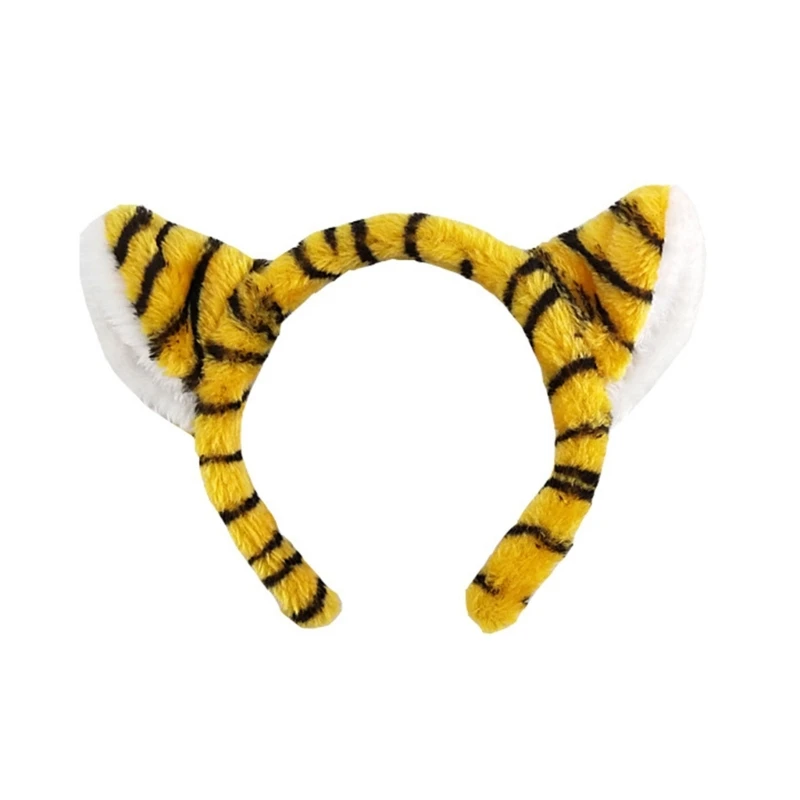 Costume Set Ears Headband Tail for Halloween Christmas Birthday Party Dress Up Props Animal Cosplay Costumes