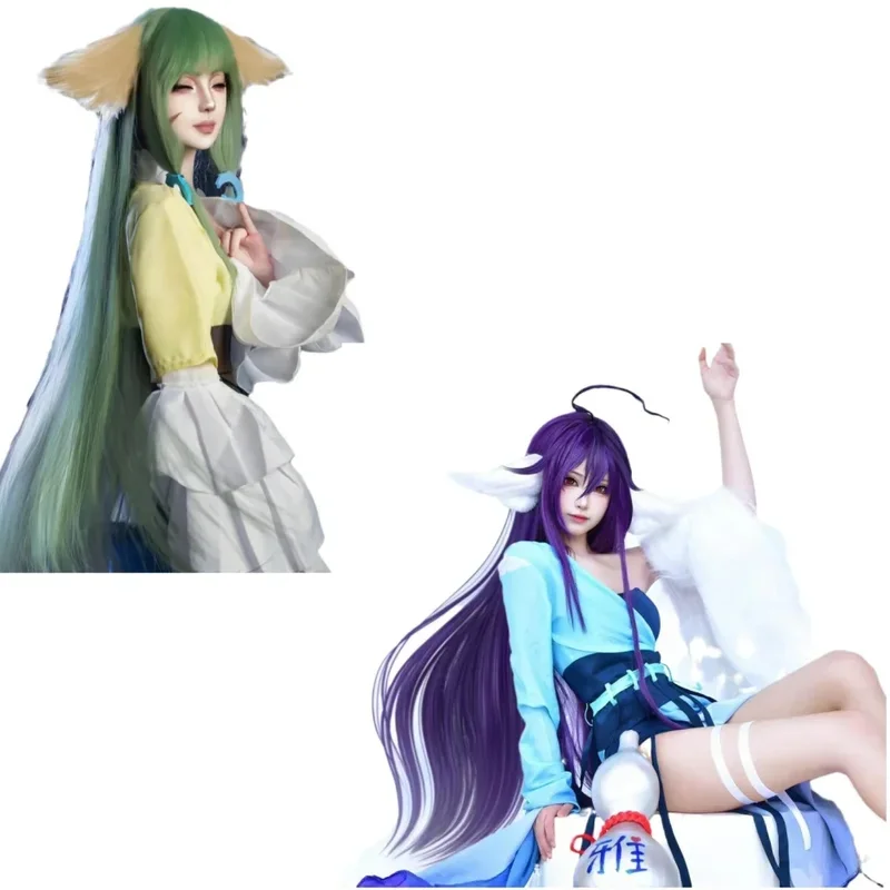 Anime Fox Spirit Matchmaker Tushan Yaya Cosplay Costume Role Play Comic With Dress Hallowmas Party Wigs Animation Prop