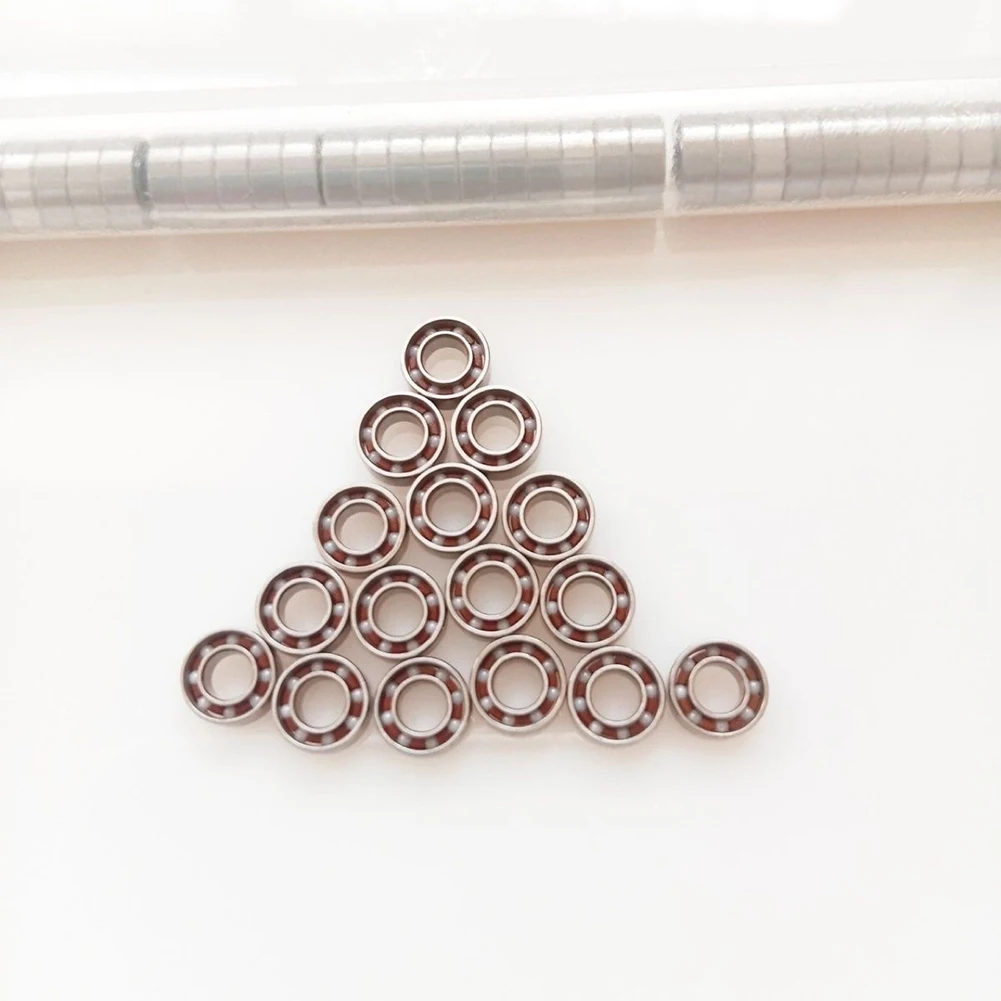 5/20Pcs Dental Ceramic Bearing SR144TLZN Fit PANA MAX High Speed Air Turbine Handpiece Cartridge Rotor Bearing 3.175x6.35x2.38mm