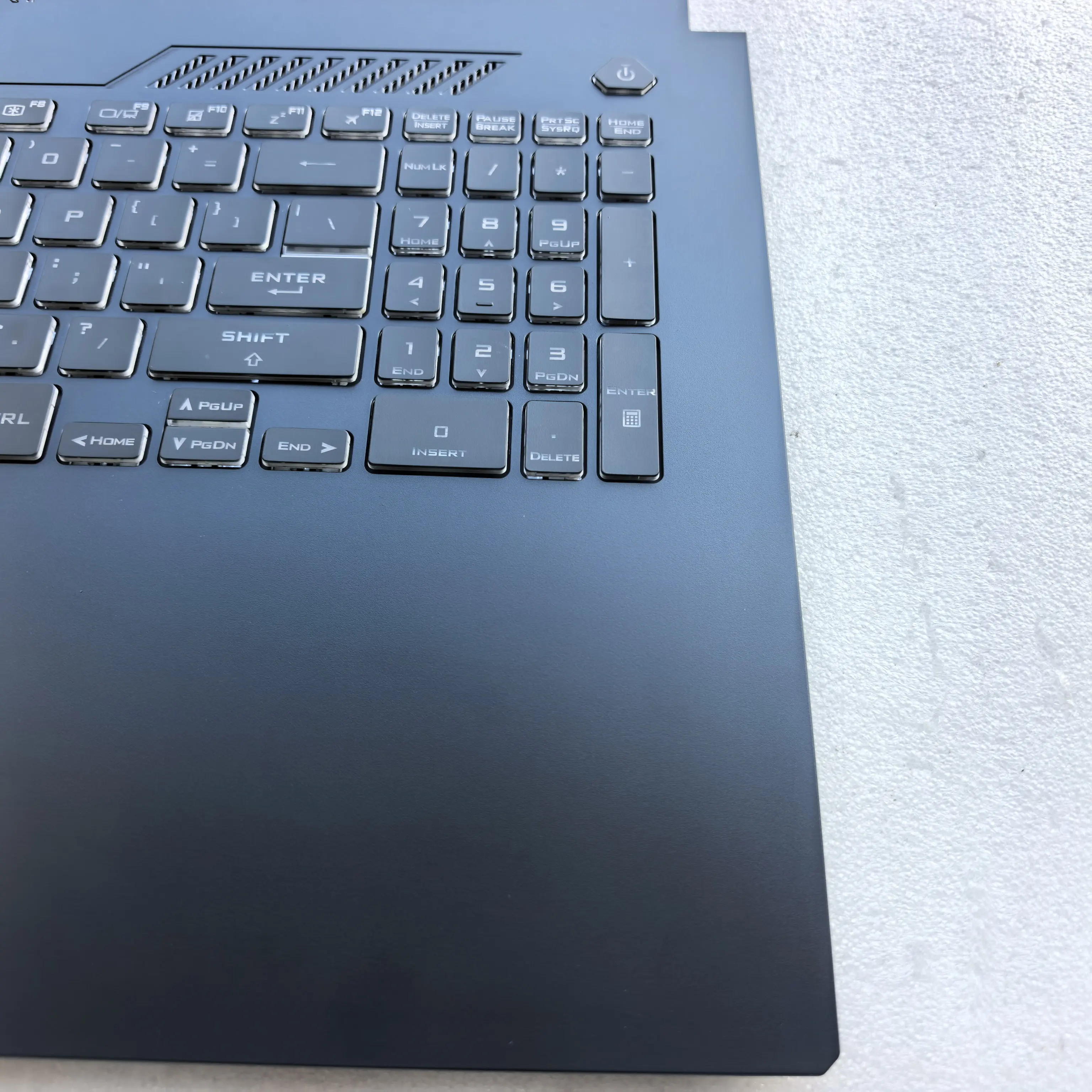 US New laptop upper case cover palmrest with keyboard  for ASUS  tianxuan3PLUS 4P FA707R FA707 FX707 FA707ZF17  colorful-backlit