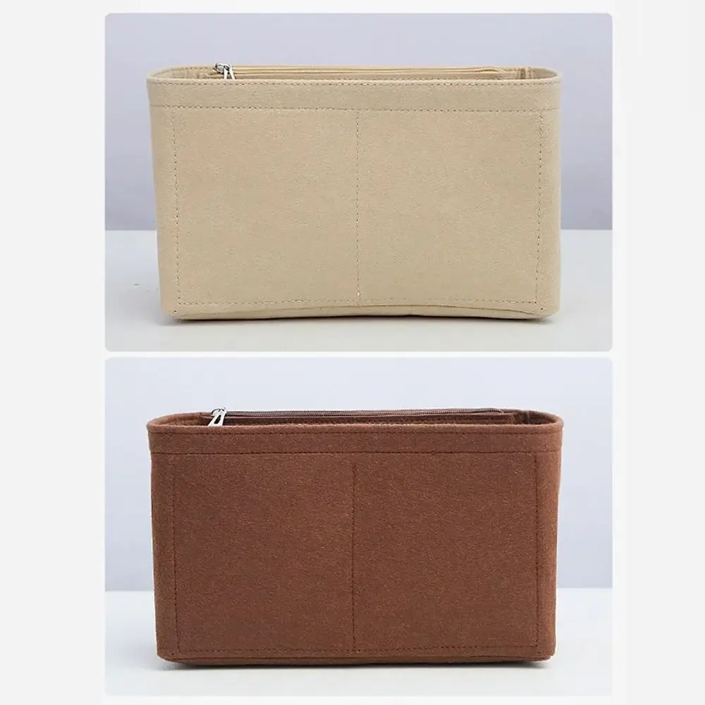 Felt Handbag Insert Bag Bag Support Large Capacity Internal Bag Storage Organization Portable Bag Organiser for LV Carryall
