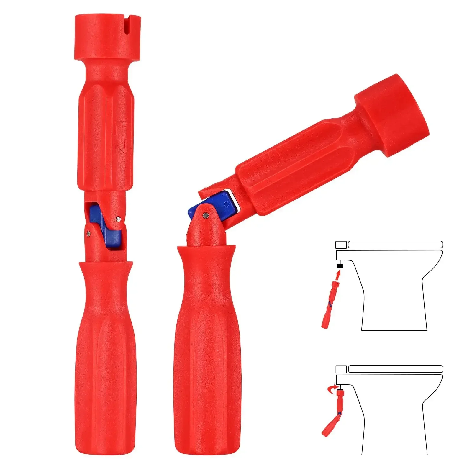 17-13-10mm-プロ仕様のトイレ便座修理用レンチ。汎用性の高いトイレ便座取り付け用キーで、簡単に便座を外せる。17-13-10mm。