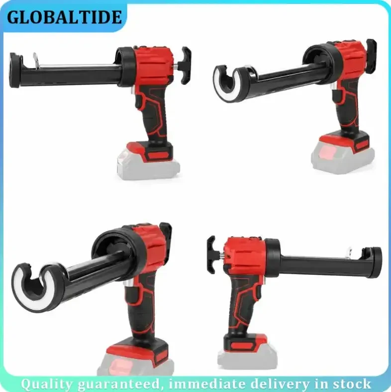 Electric Caulking Gun No Lithium Battery 4 Speeds Cordless Caulking Gun Doors Windows Filling Sewing Glue Gun for Makita Battery
