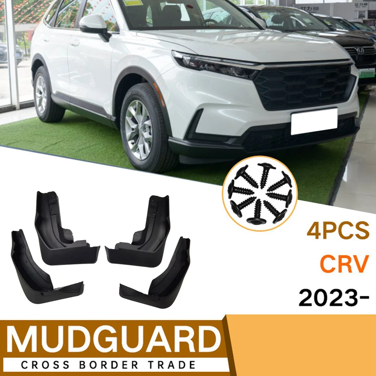 Mudguards Anti-Splash for Honda CRV CR-V 6Th 2023 Mudflaps Fender Flap Splash Guards Cover Front Rear Wheel Accessories