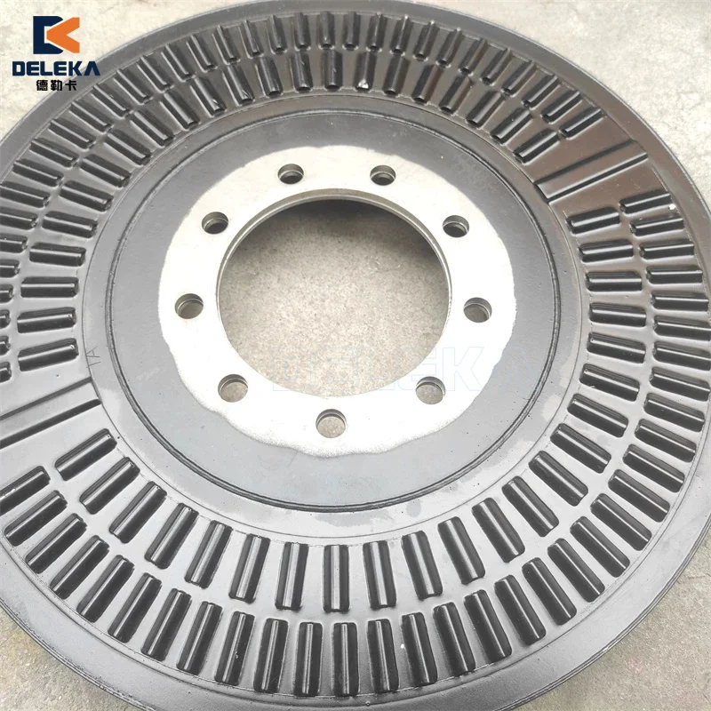 202V02201-0196 Crankshaft Shock Absorption Disc Sinotruk Howo T7H TH7 TX Sitrak C7H G7S Hohan N7G Man Diesel Engine